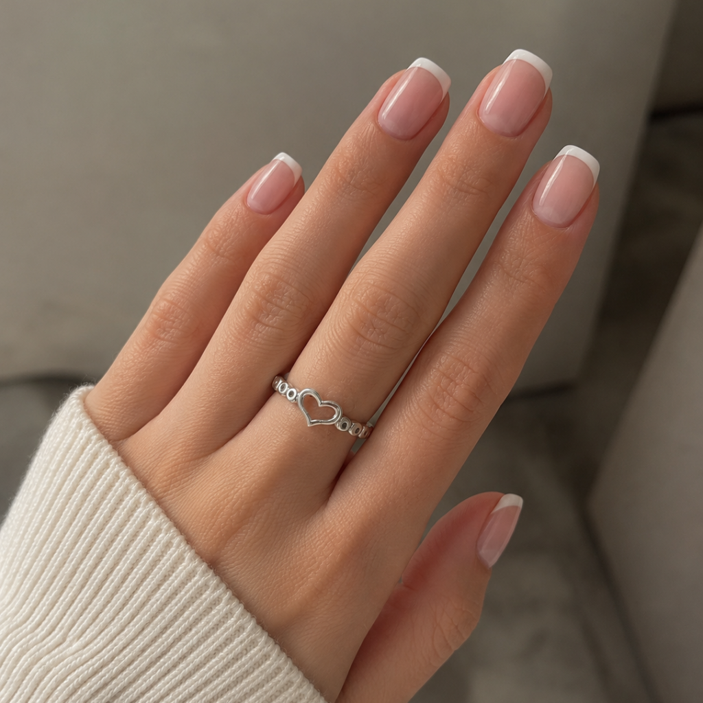 Anillo corazón Liso